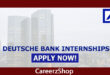 Deutsche Bank Internship