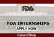 FDA Internship