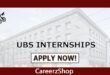 UBS Internship